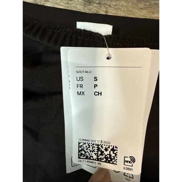 H&M Maternity Wide Leg Pants, Brown, Small - Picture 2 of 5